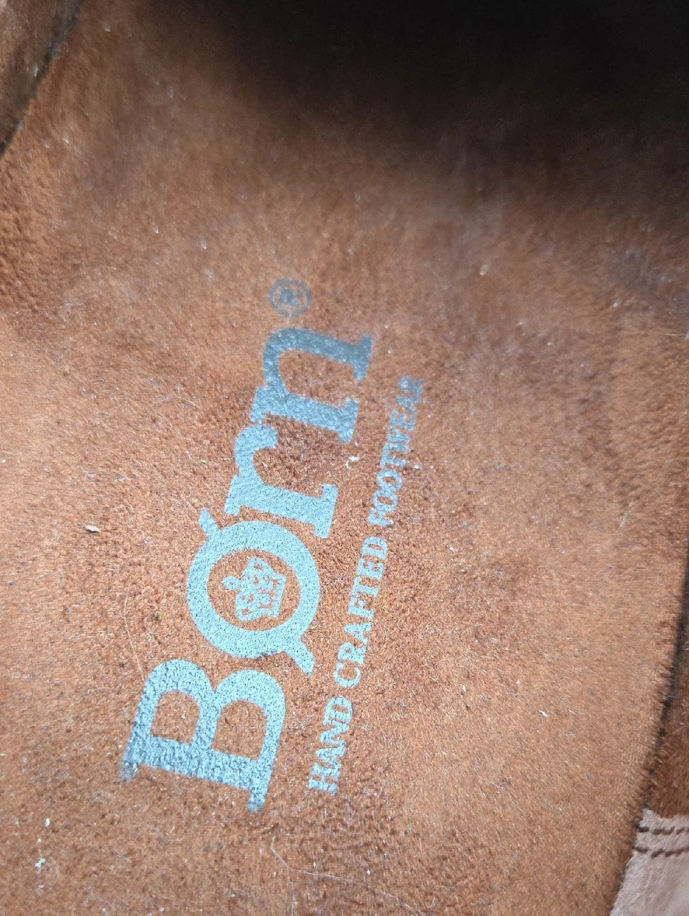 Born Brown Leather‎ Oxford Shoes Size Men's 11